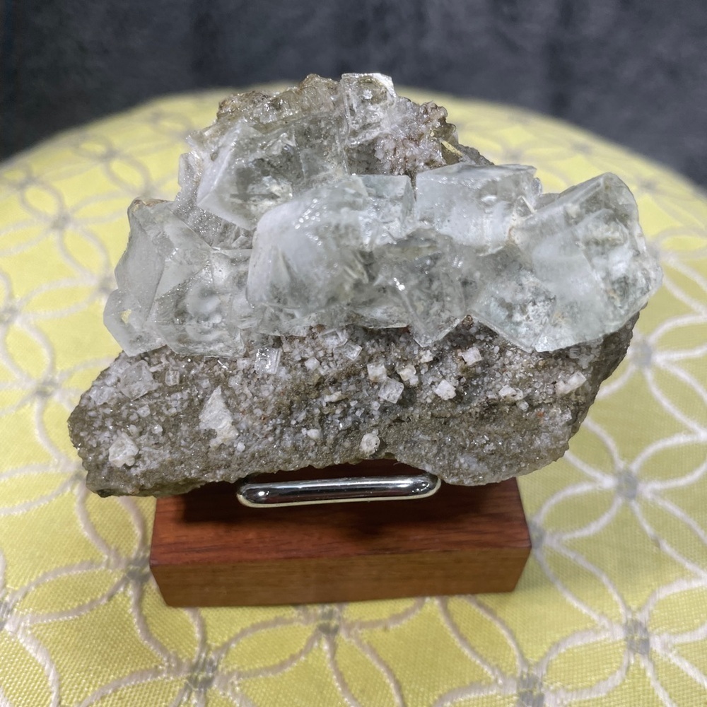Wow- THE TRANSPARENCY CRYSTAL CLEAR GREEN FLUORITE FROM XIANGHAULING CHINA